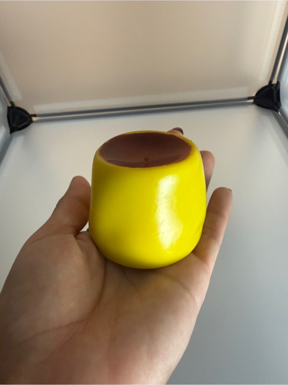 Pudding Crunchy Inside Soft Squishy